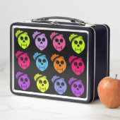 Zuckerkulturmuster Metall Brotdose (Beispiel)