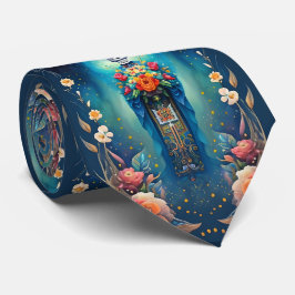 Zuckerkunst - Feiern Sie Mexikos Traditionen Krawatte