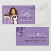 Zuckerkünstler-Visitenkarten Visitenkarte (Vorne/Hinten)