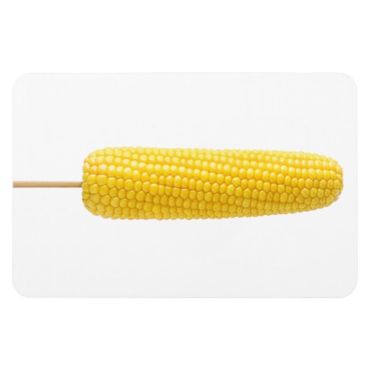 Zuckermais auf Stock Magnet (Horizontal)