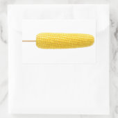 Zuckermais auf Stock Rechteckiger Aufkleber (Tasche)