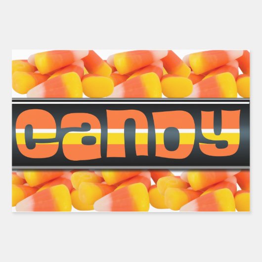 Zuckermais Geschenkpapier Set (Vorderseite 3)