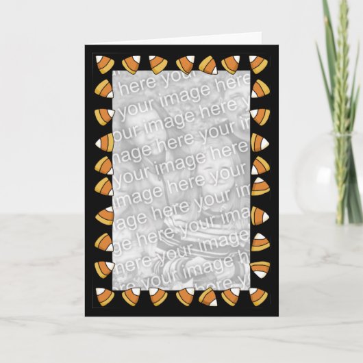 Zuckermais Karte (Vorderseite)