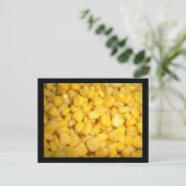 Zuckermais Postkarte (Stehend Vorderseite)