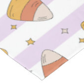 Zuckermais und Sterne Halloween-Muster Tischdecke (Schrägansicht)