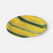 Zuckermais - Vintage Abbildung Pappteller (Schrägansicht)