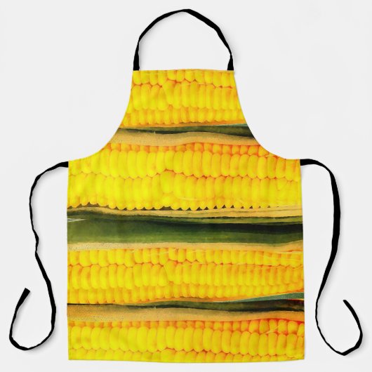 Zuckermais - Vintage Abbildung Schürze (Vorderseite)