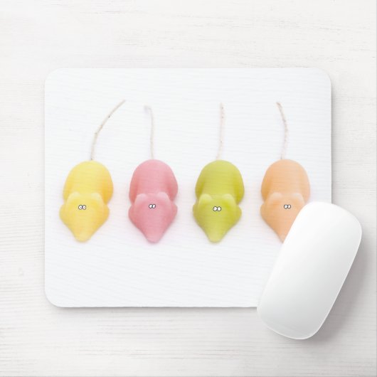 Zuckermäusemäusematte Mousepad (Mit Mouse)