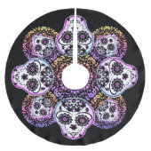 Zuckermöwe Polyester Weihnachtsbaumdecke (Vorderseite)