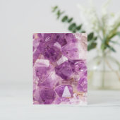 Zuckerpalmenkristalle Postkarte (Stehend Vorderseite)