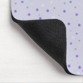 Zuckerpflaume auf Lila Mousepad (Ecke)