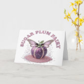 Zuckerpflaume Karte (Gelbe Blume)