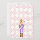 Zuckerpflaume Milchfrucht Land Sweet Nutcracker Ge Einladung (Rückseite)