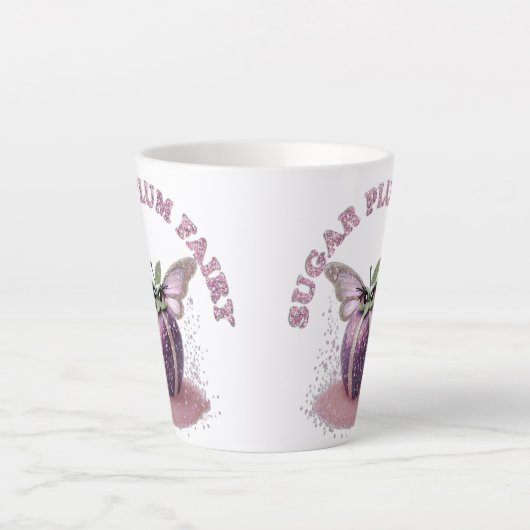 Zuckerpflaume Milchtasse (Vorderseite)