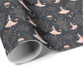 Zuckerpflaume: Nutcracker Ballet (7) Geschenkpapier (Rolleneckpunkt)