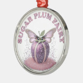 Zuckerpflaume Ornament Aus Metall (Links)