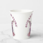 Zuckerpflaume Pappbecher (Links)