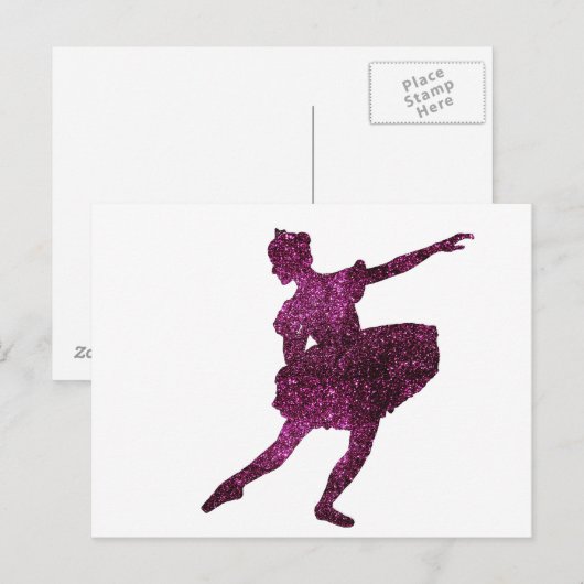 Zuckerpflaume Postkarte (Vorne/Hinten)