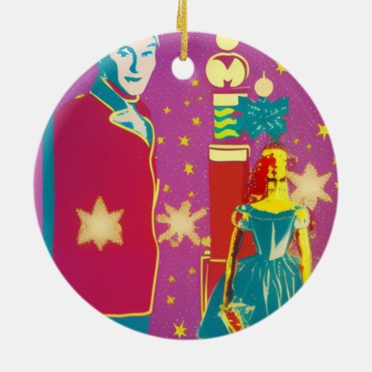 Zuckerpflaumen Doppelseitiges Ornament (Hinten)