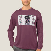 Zuckerpflaumen-Nussknacker Tri-Blend Shirt (Vorderseite)