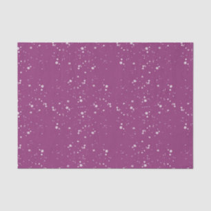 Zuckerpflaumen-Schnee Seidenpapier