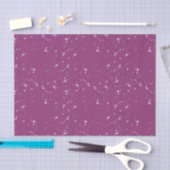 Zuckerpflaumen-Schnee Seidenpapier (Handwerk)