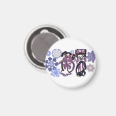 Zuckerpflaumentanz  magnet (Vorderseite/Rückseite)