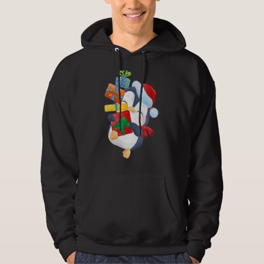 Zuckerpinguin Hoodie (Vorderseite)