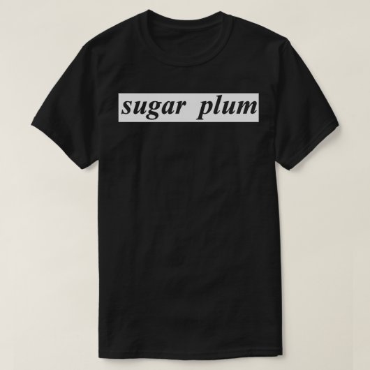 Zuckerplättchen T-Shirt (Design vorne)