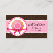 Zuckerplätzchen-Bäckerei Visitenkarte (Vorderseite)