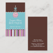 ZuckerPop-Geschäfts-Karten Visitenkarte (Vorne/Hinten)