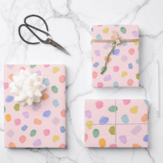 Zuckerpunkte Geschenkpapier Set