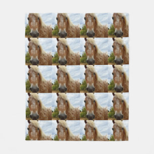 "Zuckerrohr: Die Gnade der Appaloosa" Fleecedecke