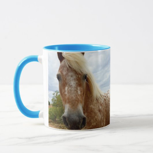 "Zuckerrohr: Die Gnade der Appaloosa" Tasse (Links)