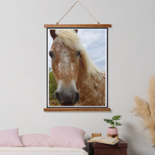 "Zuckerrohr: Die Gnade der Appaloosa" Wandteppich Mit Holzrahmen