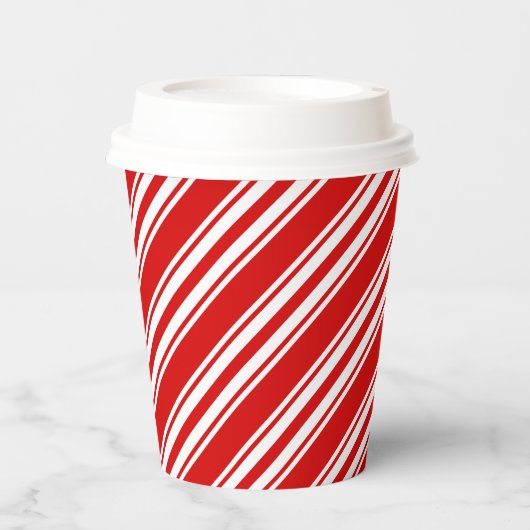 Zuckerrohr gemustert pappbecher (Vorderseite)