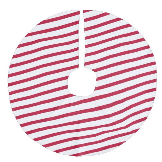 Zuckerrohr Leinenimitat Weihnachtsbaumdecke (Vorderseite)