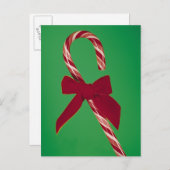 Zuckerrohr mit Band Postkarte (Vorne/Hinten)