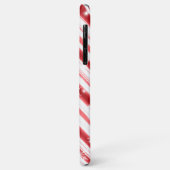 Zuckerrohr mit Sternen und Schneeflocken Case-Mate iPhone Hülle (Hinten/Links)