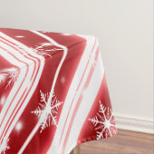 Zuckerrohr mit Sternen und Schneeflocken Tischdecke (Beispiel)