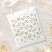 Zuckerrohr/Pfefferminze Geschenktütchen (Ausgeschnitten)