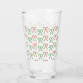 Zuckerrohr/Pfefferminze Glas (Rückseite)