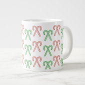 Zuckerrohr/Pfefferminze Jumbo-Tasse (Vorderseite Rechts)