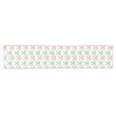 Zuckerrohr/Pfefferminze Kurzer Tischläufer (Horizontal)