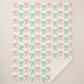 Zuckerrohr/Pfefferminze Sherpadecke (Vorderseite)