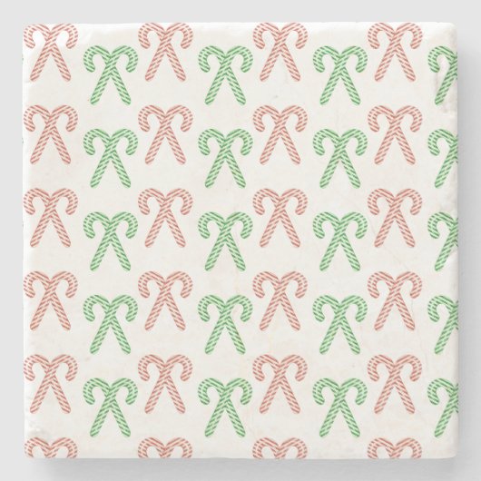 Zuckerrohr/Pfefferminze Steinuntersetzer (Vorderseite)