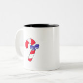 Zuckerrohr Zweifarbige Tasse (Vorderseite Links)