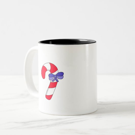 Zuckerrohr Zweifarbige Tasse (Vorderseite Links)