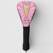 Zuckerrohreis Golf Headcover (Vorderseite)