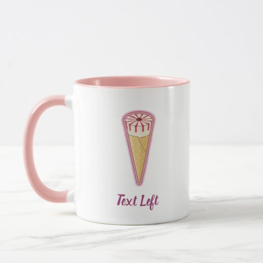 Zuckerrohreis Tasse (Links)